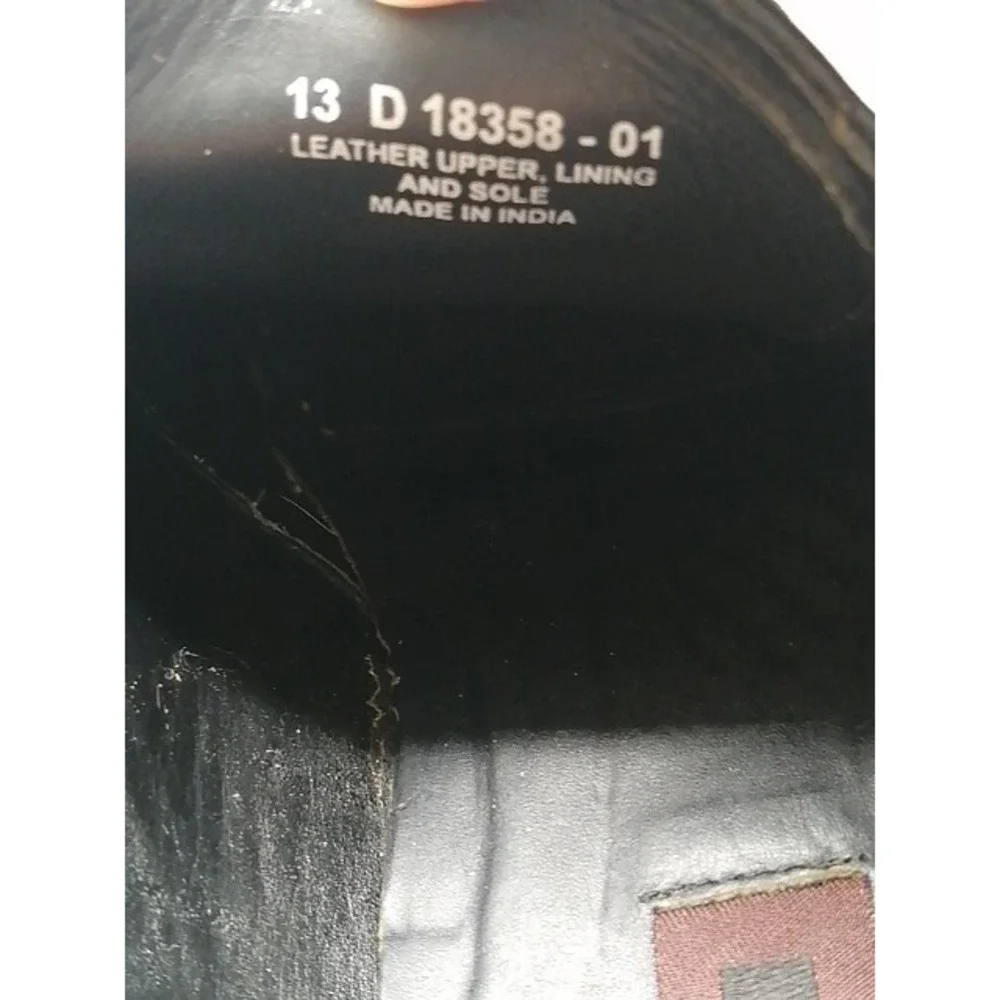 Florsheim Dress Shoes Mens Corbetta Black 13 Leather Classic Cap Toe 18358-01